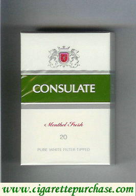 Consulate Menthol Fresh cigarettes